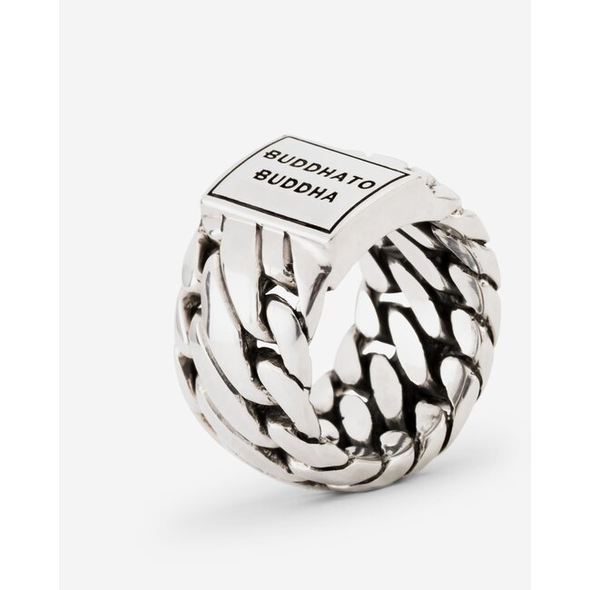 Buddha to Buddha Buddha to Buddha Ring 490 21 Ben Zilver Maat 21