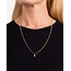 Buddha to Buddha Buddha to Buddha Collier 651GV 60 Essential Nacklace XS Zilver 925 met Geelgouden Plating 60cm
