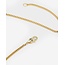 Buddha to Buddha Buddha to Buddha Collier 651GV 60 Essential Nacklace XS Zilver 925 met Geelgouden Plating 60cm