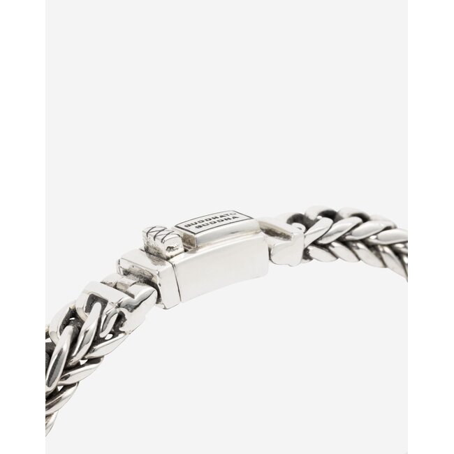 Buddha to Buddha Buddha to Buddha Armband J157 F Esther XS Zilver Maat F