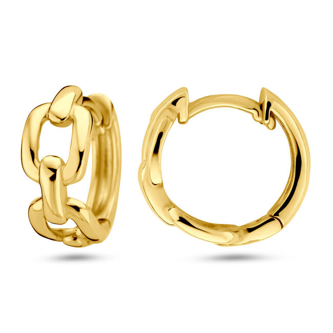 The House Of Blinckers THOB Oorbellen 40.28334 14k Geelgoud met Schakel