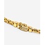 Buddha to Buddha Buddha to Buddha Armband J175GV D Katja Mini Zilver met Geelgouden Plating Maat D