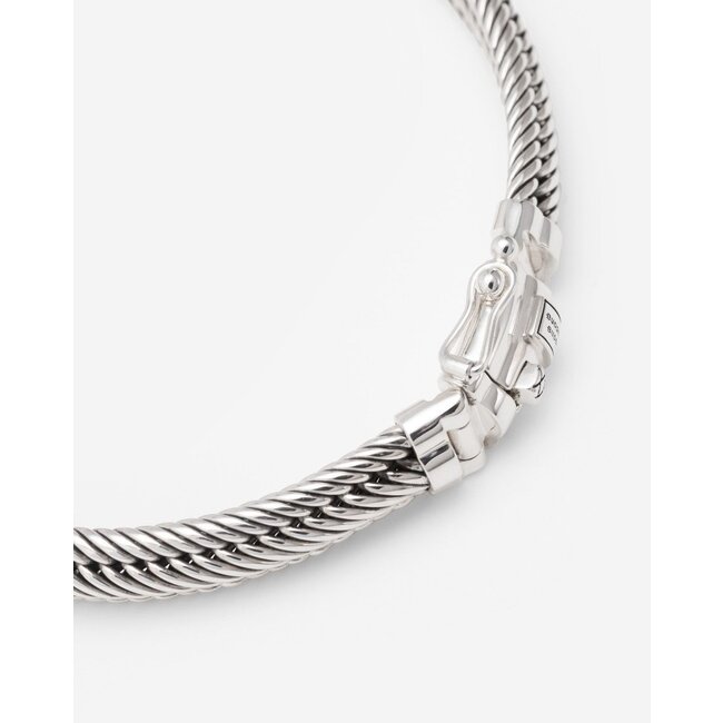 Buddha to Buddha Buddha to Buddha Armband J263 F Edwin Mini Zilver Maat F