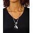 Buddha to Buddha Buddha to Buddha Hanger 692 One Barbara Octagon Tag Zilver
