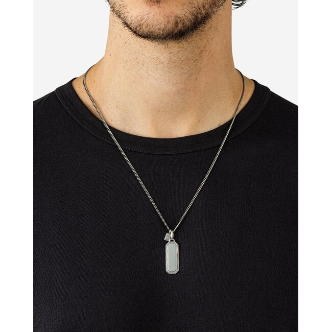 Buddha to Buddha Buddha to Buddha Hanger 692 One Barbara Octagon Tag Zilver