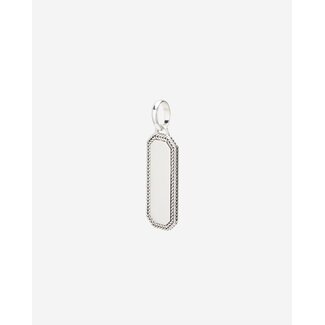 Buddha to Buddha Buddha to Buddha Hanger 692 One Barbara Octagon Tag Zilver