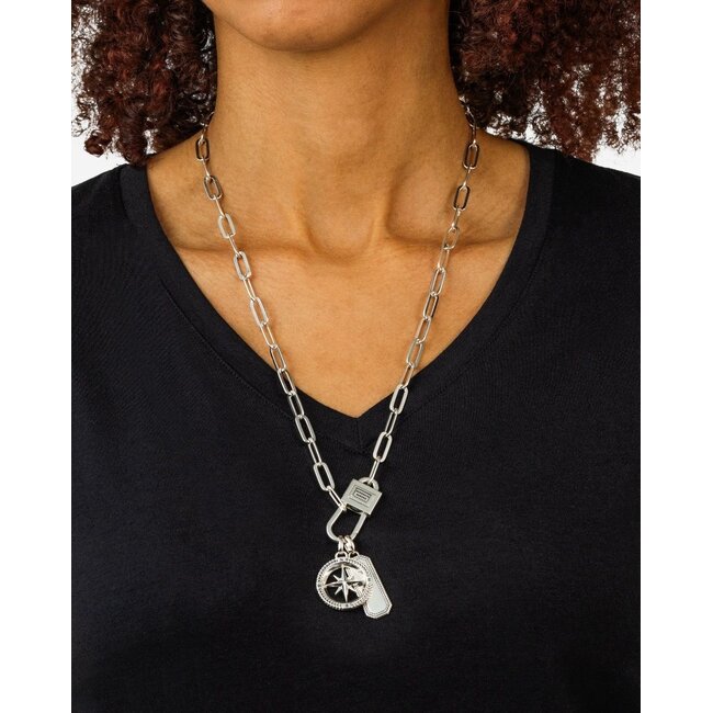 Buddha to Buddha Buddha to Buddha Hanger 679 One Barbara Kompas Zilver