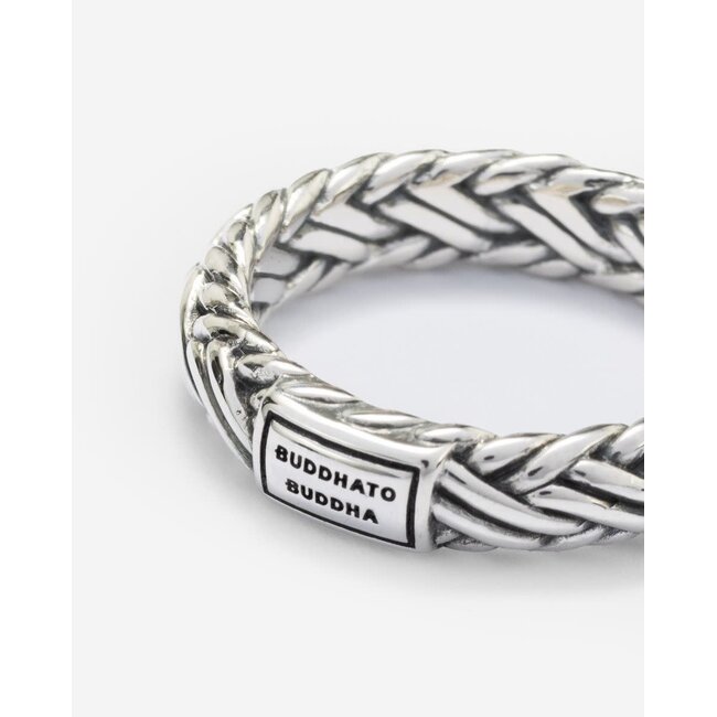 Buddha to Buddha Buddha to Buddha Ring 605 16 Katja XS Zilver Maat 16