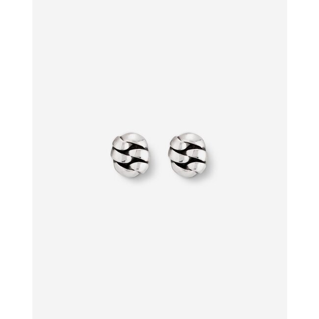 Buddha to Buddha 481 Chain Earstud Silver