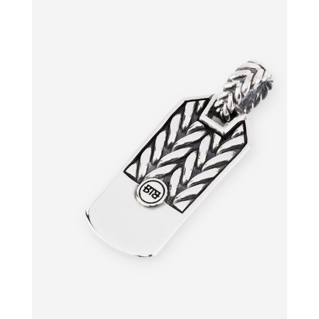 Buddha to Buddha 107 one Hanger Barbara Tag  Silver