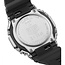 Casio G-Shock Casio G-shock GBM-2100A-1A2ER Staal horloge met zwarte band en blauwe wijzerplaat