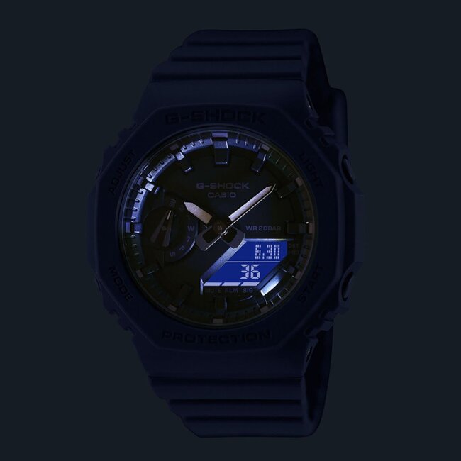 Casio G-Shock Casio G- Shock Horloge GMA-S2100BA-2A1ER Analoog Digitaal Quartz Blauw