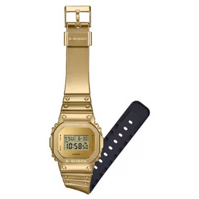 Casio G-Shock Casio G-Shock Horloge GM-5600YMG-9ER Digitaal Fine Metallic Goudkleurig 45mm