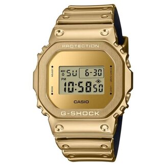 Casio G-Shock Casio G-Shock Horloge GM-5600YMG-9ER Digitaal Fine Metallic Goudkleurig 45mm