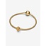 Pandora Pandora Bedel 763755C00 Zilver met 14k Geelgouden Plating Infinity Knoop