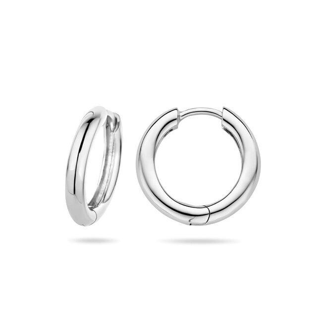 Blinckers Jewellery Huiscollectie BJ Oorbellen 13.22151 Zilver Oorringen 3x17,5mm
