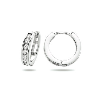 Blinckers Jewellery Huiscollectie 13.22443 Oorbellen Zilver met Zirkonia