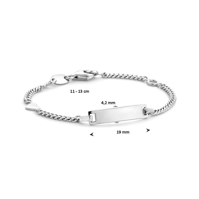 Blinckers Jewellery Huiscollectie 13.27373 Graveerarmband - 11/13 cm