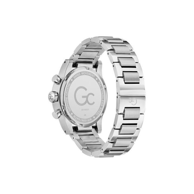 GC GC Horloge Z61005G7 Dress Staal Quartz Swiss made Chronograaf