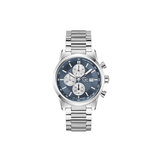 GC GC Horloge Z61005G7 Dress Staal Quartz Swiss made Chronograaf