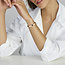 The House Of Blinckers THOB Armband 42.07610 Bangle 14k Geel- en Witgoud Vlak Buis 5mm x 60mm