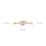 Blush Blush Ring LG1030Y/54 14k Geelgoud met 0,15crt/0,10crt G VS1 Lab Grown Diamant Maat 54