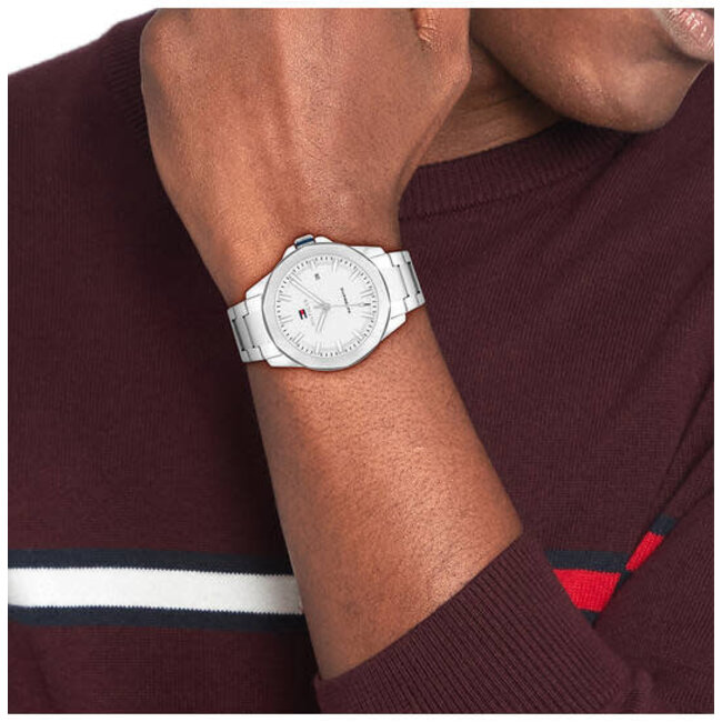 Tommy Hilfiger Tommy Hilfiger Horloge TH1710695 Lars Staal Automaat 42 mm