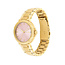 Tommy Hilfiger Tommy Hilfiger Horloge TH1782779 Lori Staal met Geelgouden Plating Quartz en Roze Wijzerplaat 34mm