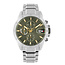 Tommy Hilfiger Tommy Hilfiger Horloge TH1792197 Jameson 43 mm Staal met groene wijzerplaat en gouden accenten