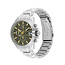 Tommy Hilfiger Tommy Hilfiger Horloge TH1792197 Jameson 43 mm Staal met groene wijzerplaat en gouden accenten