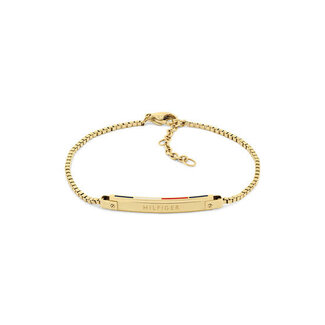 Tommy Hilfiger Tommy Hilfiger Armband TJ2780953 Linear staal goudkleurig 19 cm