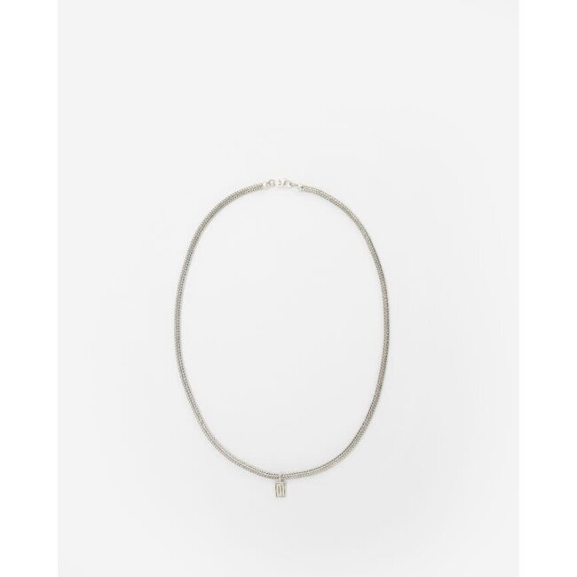 Buddha to Buddha Buddha to Buddha Collier 452 45 Ellen Mini Zilver Maat 45cm