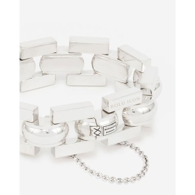 Buddha to Buddha Buddha to Buddha Armband 040 E The Batul Zilver maat E