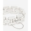 Buddha to Buddha Buddha to Buddha Armband 040 E The Batul Zilver maat E