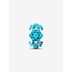 Pandora Pandora Bedel 793897C02 Zilver met Oceaan Turquoise