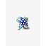 Pandora Pandora Bedel 793817C01 Zilver Zeester met Blauw en Roze