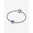 Pandora Pandora Bedel 793817C01 Zilver Zeester met Blauw en Roze