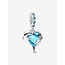 Pandora Pandora Bedel 793924C01 Zilver met Dolfijnen met Blauw Glas