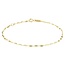 Blinckers Jewellery Huiscollectie BJ Enkelband 40.31296 14k Geelgoud Fantasie Schakel 1.5mm 24 - 26cm