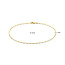 Blinckers Jewellery Huiscollectie BJ Enkelbandjes 40.31294 14k Geelgoud Fantasie Schakel 2mm 24 -26cm