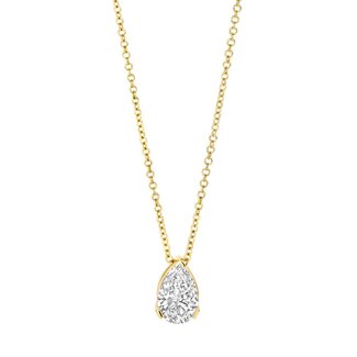 Blush Blush Collier LG3012Y 14k Geelgoud met 0,50crt H SI Peer Lab Grown Diamant 42cm