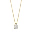 Blush Blush Collier LG3012Y 14k Geelgoud met 0,50crt H SI Peer Lab Grown Diamant 42cm