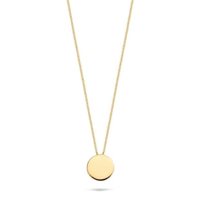 Blush Blush Collier met Hanger 3088YGO 14k Geelgoud Rond 42cm