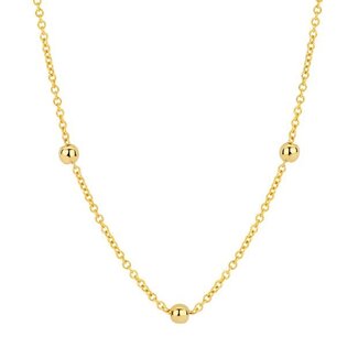 Blush Blush Collier 3145YGO 14k Geelgoud met bolletjes 42cm