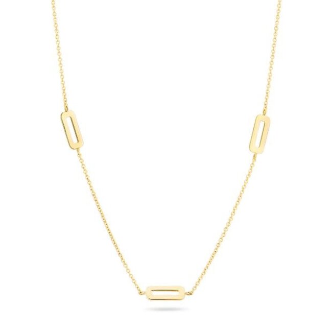 Blush Blush Collier 3156YGO 14kr Geelgoud Ketting 42cm