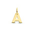 Blinckers Jewellery Huiscollectie BJ Hanger 40.23452 14k Geelgoud Letter A 6mm x 6mm