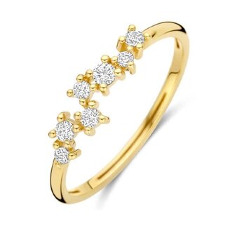 Blush Blush Ring 1267YZI/54 14k Geelgoud met Zirkonia Maat 54