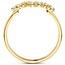 Blush Blush Ring 1267YZI/54 14k Geelgoud met Zirkonia Maat 54