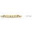 Blush Blush Ring 1268YZI/54 14k Geelgoud met Zirkonia Maat 54