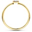 Blush Blush Ring 1274YZI/54 14k Geelgoud met Zirkonia Maat 54